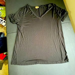 Women’s black v neck